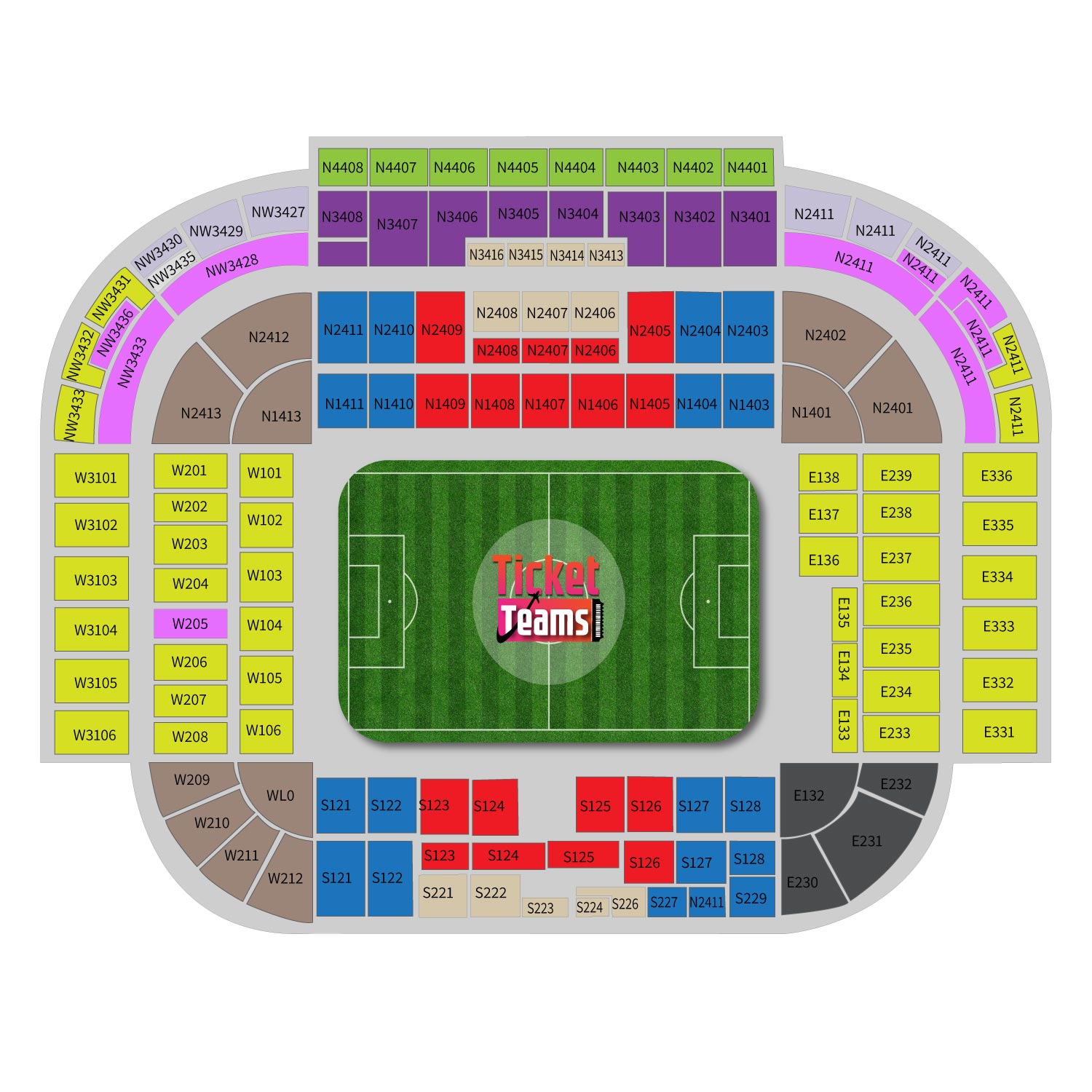 אולד טראפורד - תמונת מושבים ראשית